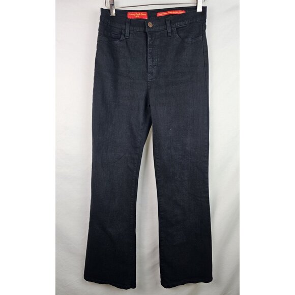 NYDJ Tummy Tuck Jeans Women's Size 6 Black Not Your Daughters Jeans Denim Pants - Picture 1 of 9